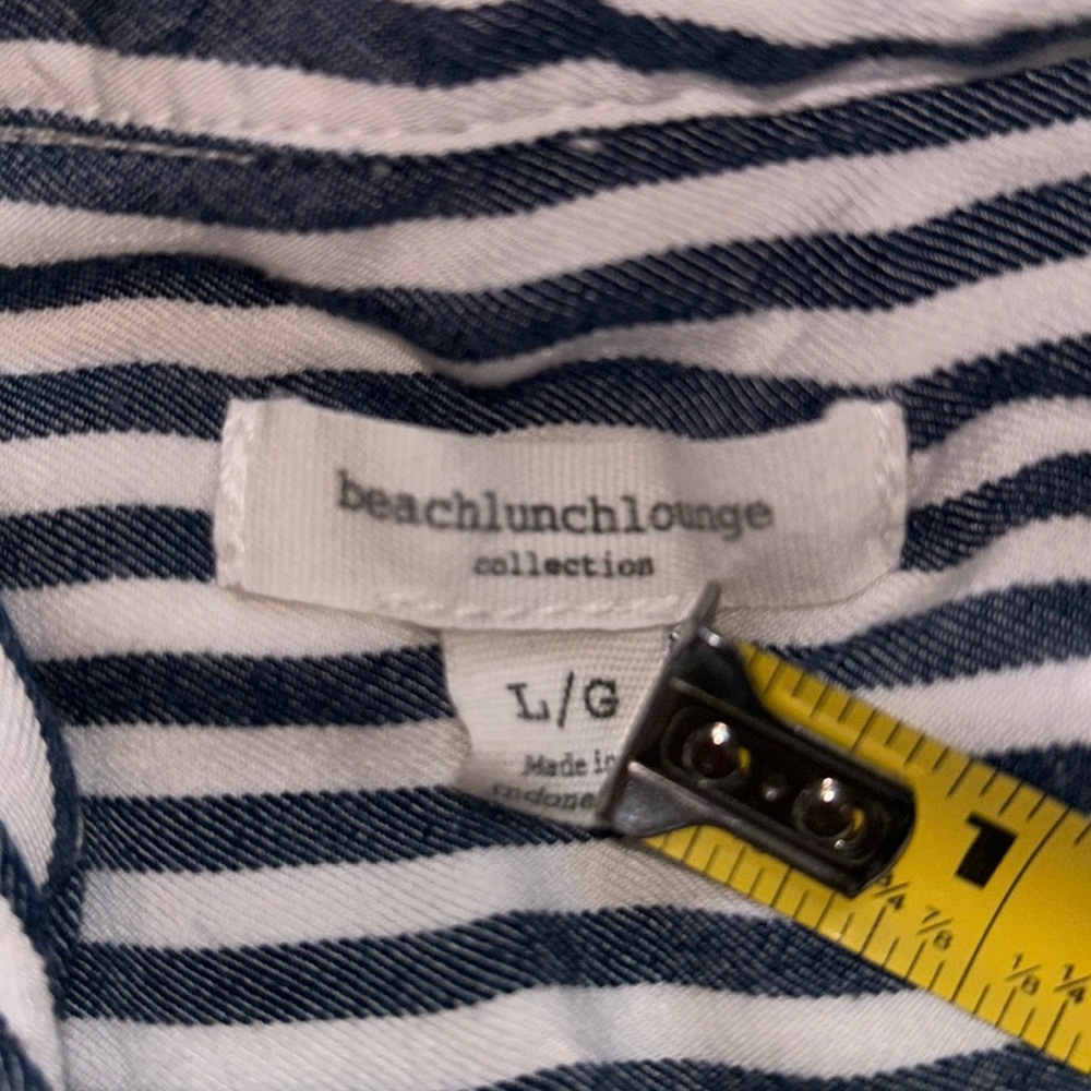 beachlunchlounge collection Button-Up, Size L/G - Picture 10 of 15